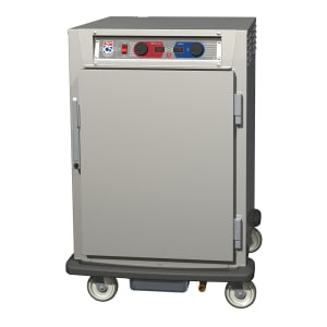 001-C595SFSU 1/2 Height Insulated Mobile Heated Cabinet w/ (8) Pan Capacity, 120v