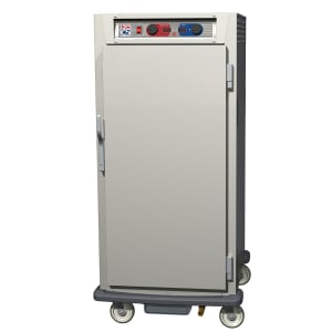001-C597SFSU 3/4 Height Insulated Mobile Heated Cabinet w/ (13) Pan Capacity, 120v
