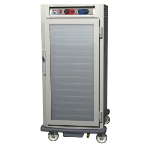 001-C597SFCU 3/4 Height Insulated Mobile Heated Cabinet w/ (13) Pan Capacity, 120v