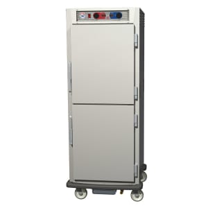 001-C599SDSLPDC Full Height Insulated Mobile Heated Cabinet w/ (34) Pan Capacity, 120v