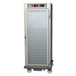001-C599SFCU Full Height Insulated Mobile Heated Cabinet w/ (18) Pan Capacity, 120v