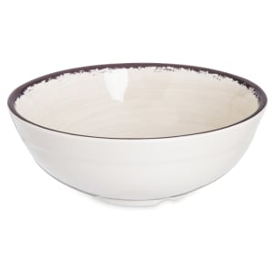 028-5400553 17 oz Round Melamine Serving Bowl, Sweet Cream