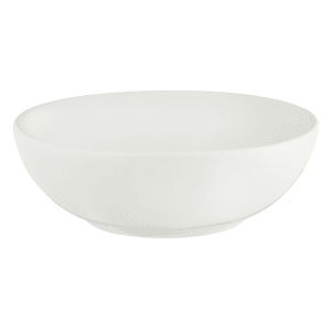 024-9336612 8 1/2 oz Round Fine Dining Bowl - Porcelain, Continental White