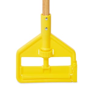 007-H115 54" Invader Wet Mop Handle - 1" Headbands, Plastic/Yellow