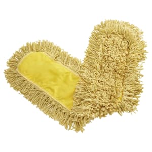 007-J155Y 36" Trapper® Dust Mop Head Only w/ Looped Ends, Yellow