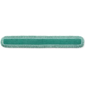 007-Q460 60" Hygen Dust Pad with Fringe - Microfiber, Green