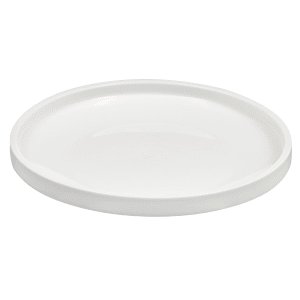 166-PSPL8 8" Round Serving Platter - White Porcelain