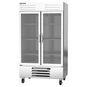 118-FB44HC1G 47" Two Section Reach In Freezer, (2) Glass Doors, 115v