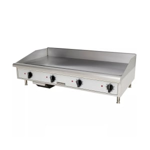 853-TMGT48NG 48" Gas Griddle w/ Thermostatic Controls - 3/4" Steel Plate, Convertible