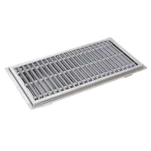 416-FTFG1248 Floor Trough w/ Subway-Style Grating - 48"L x 12"W, Stainless Steel