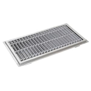 416-FTFG1824 Floor Trough w/ Subway-Style Grating - 24"L x 18"W, Stainless Steel