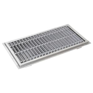 416-FTFG1836 Floor Trough w/ Subway-Style Grating - 36"L x 18"W, Stainless Steel