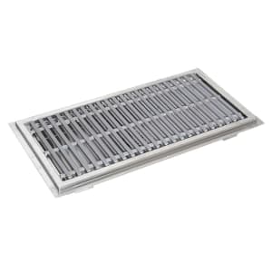 416-FTFG1860 Floor Trough w/ Subway-Style Grating - 60"L x 18"W, Stainless Steel
