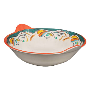 284-ML93BF 12 1/2" Round Pasta Bowl w/ 2 qt Capacity, Melamine, White