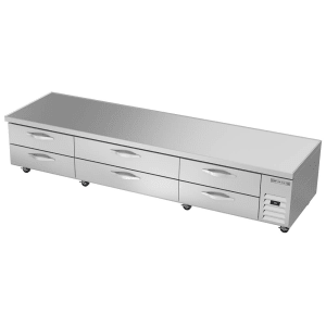 118-WTRCS112HC 112" Hydrocarbon Series Chef Base w/ (6) Drawers - 115v