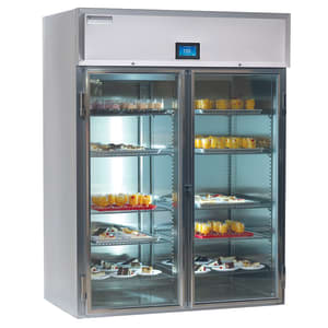 032-GAHRI1G Full Height Insulated Stationary Heated Cabinet w/ (1) Rack Capacity, 208-240v/1ph