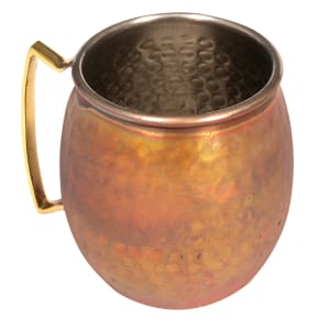166-ACMH 14 oz Moscow Mule Mug - Hammered, Copper