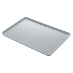 144-1014CL676 Fiberglass Camlite® Cafeteria Tray - 13 3/4"L x 10 5/8" W, Steel White