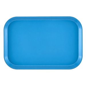 Cambro 1015MT142 Rectangular Market Display Tray - 10 1/8&quot; x 15&quot; x 3/4&quot;, Blue