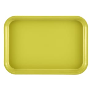 144-1015MT145 Rectangular Market Display Tray - 10 1/8" x 15" x 3/4", Yellow
