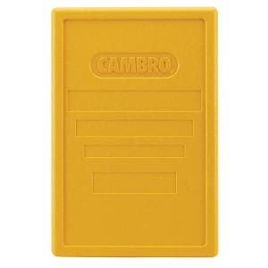 144-EPP180LID361 GoBox® Lid for EPP180 & EPP160 Insulated Food Carriers, Yellow
