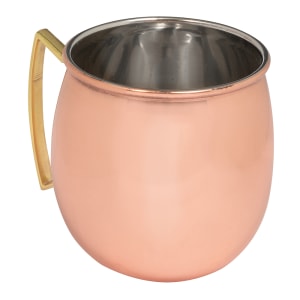 166-CM16P 16 oz Moscow Mule Mug - Satin, Copper