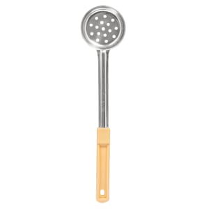 166-SPNP3 3 oz Ladle Style Perforated Bowl, 3 in, Grip Handle, Beige