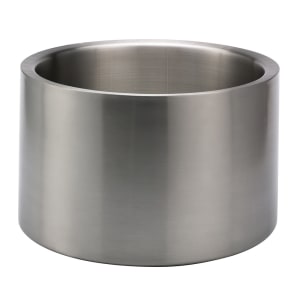 482-PT7BS 7 gal Round Cooling Tub - 16 1/2"D x 16 1/2"W x 10"H, Stainless