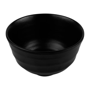 701-JW1105B 13 oz Round Melamine Bowl, Black