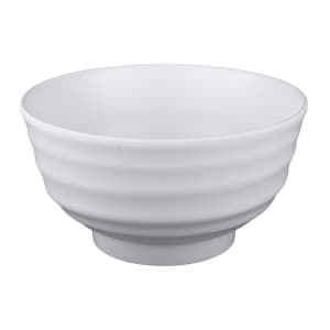 701-JW1107W 34 oz Round Melamine Bowl, White