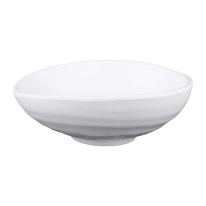 701-JW1407W 14 oz Oval Melamine Bowl, White