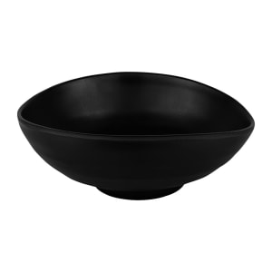 701-JW1409B 40 oz Oval Melamine Bowl, Black