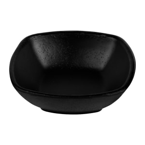 701-JW1505B 6 oz Square Melamine Bowl, Black