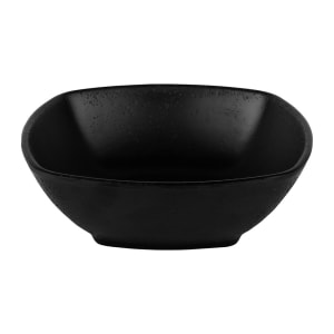 701-JW1506B 9 oz Square Melamine Bowl, Black