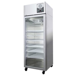 338-G1RG 28 7/10" One Section Vaccine Refrigerator w/ Glass Door - Stainless, 115v