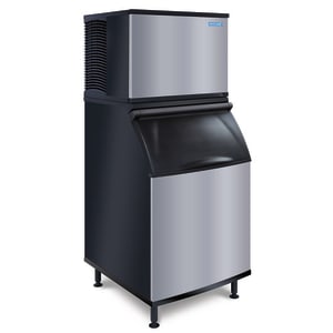 700-KDT0700W261K570 660 lb KDT Series Full Cube Ice Machine w/ Bin - 532 lb Storage, Water Cooled, 208-230v