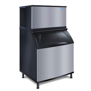 700-KDT1700W261K970 1600 lb Full Cube Ice Machine w/ Bin - 882 lb Storage, Water Cooled, 208-230v...