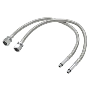 064-01253445 19 5/8" Flexible Supply Hose w/ Stainless Steel Outer Braiding