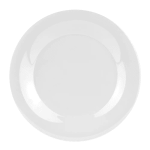 284-WP10DW 10 1/2" Round Melamine Dinner Plate, White