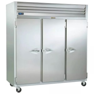 206-G31310 76" Three Section Reach In Freezer, (3) Solid Doors, 115v