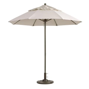 838-98342531 7 1/2 ft Round Top Windmaster Umbrella - Canvas Fabric, Aluminum Pole