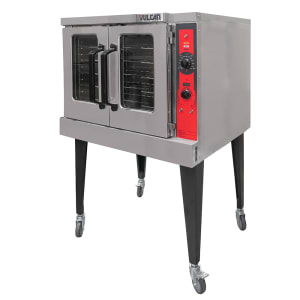 207-VC5GDNG Single Full Size Natural Gas Convection Oven - 50,000 BTU 
