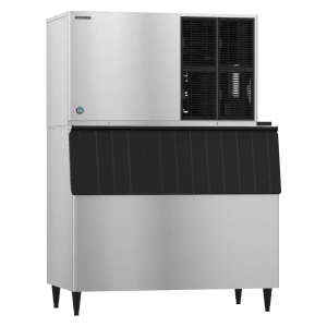 440-KM1301SAJ3B800 1427 lb KM Series Crescent Cube Ice Machine w/ Bin - 800 lb Storage, Air Cooled, 208-230v