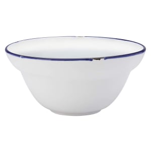 324-L2105008701 9 oz Round Tintin™ Cereal Bowl - Porcelain, White & Blue