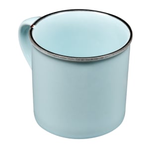 324-L2105009042 11 oz Tin Tin™ Coffee Mug - Porcelain, Blue