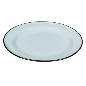324-L2105009119 6 3/4" Round Tin Tin™ Plate - Porcelain, Blue