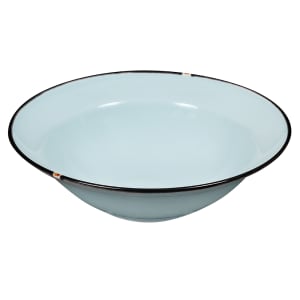 324-L2105009797 12 oz Round Tin Tin™ Rim Soup Bowl - Porcelain, Blue
