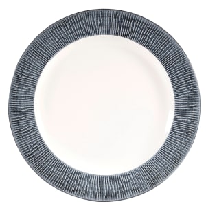 893-MBBALF581 10 7/8" Round Bamboo Spinwash Plate - Ceramic, Mist