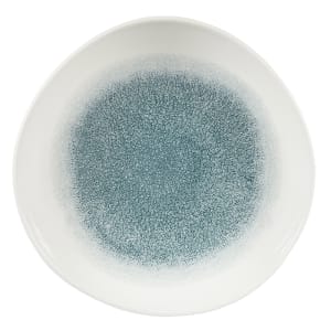 893-RKJGOGB11 38 oz Round Organic Studio Prints® Bowl - Ceramic, Jade Green