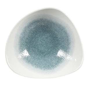 893-RKJGTRB91 21 oz Studio Prints® Triangular Bowl - Ceramic, Jade Green